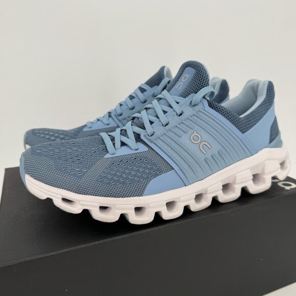 On Running Women's Cloudswift Running Shoes size 10 Lake/Sky Blue Cloud Swift - Picture 12 of 13